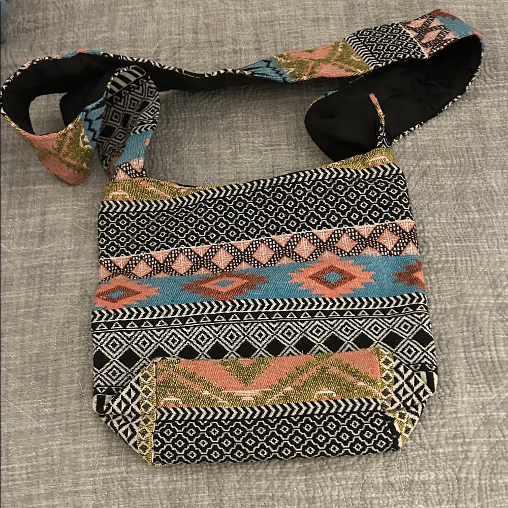Multicolor Patterned Women's Bag